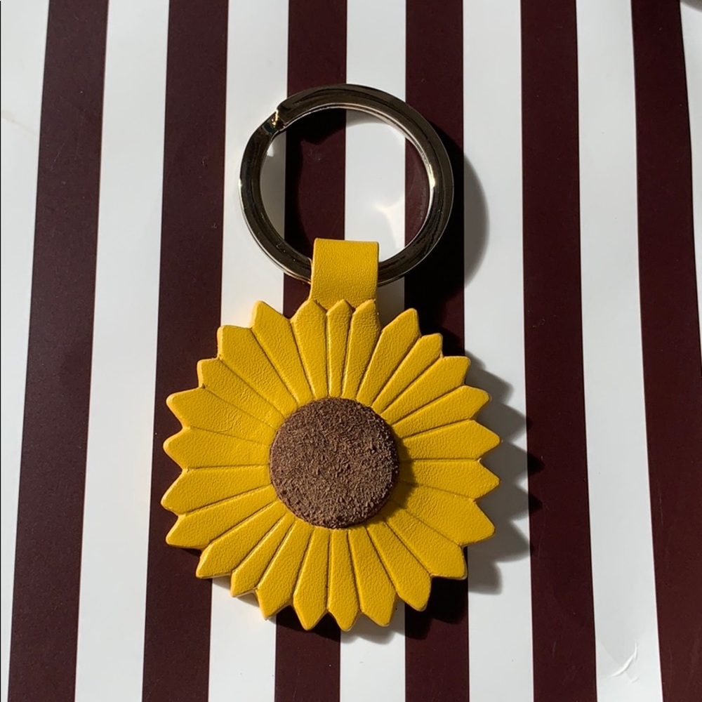 COACH Sunflower keychain
